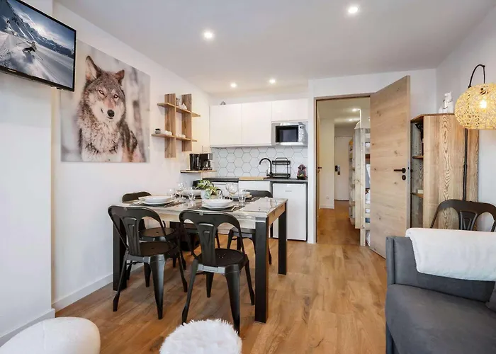 Apt, In&out Access With Alpine Balcony - Résidence Roche Blanche Appartement Val Thorens