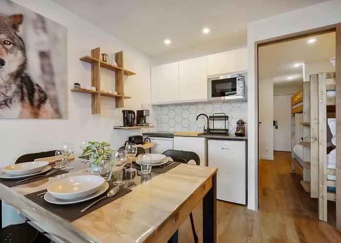 Apt, In And Out Access With Alpine Balcony - Roche Blanche Apartman