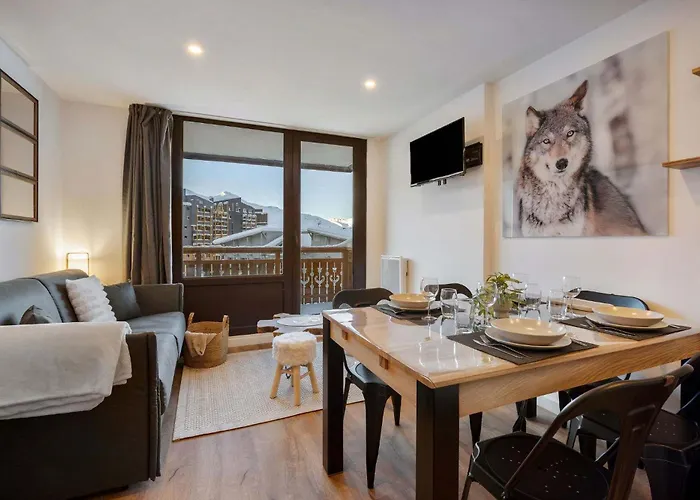 Apt, In And Out Access With Alpine Balcony - Roche Blanche Val Thorens