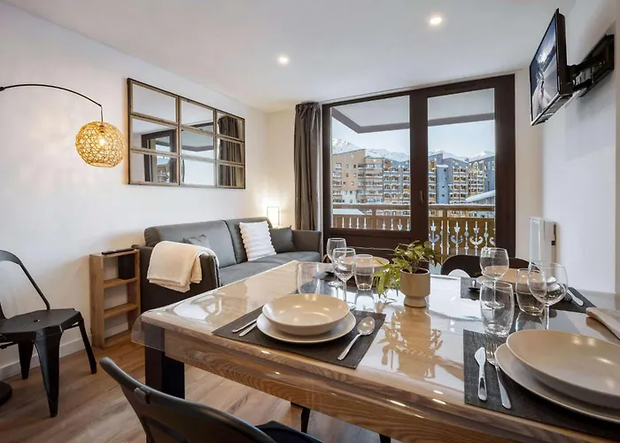 Apt, In And Out Access With Alpine Balcony - Roche Blanche Val Thorens